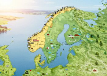 Provinzen in Schweden