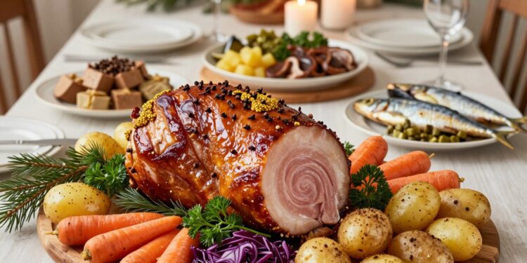 schwedischer Weihnachtsschinken