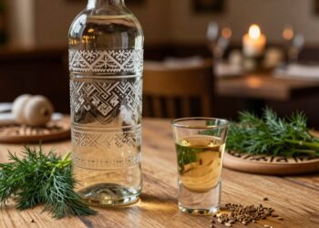 skandinavischer Aquavit