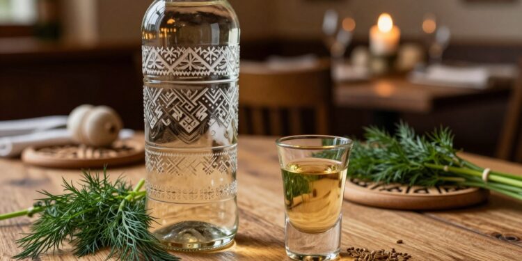 skandinavischer Aquavit