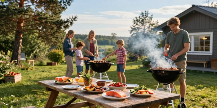 skandinavischer Grill