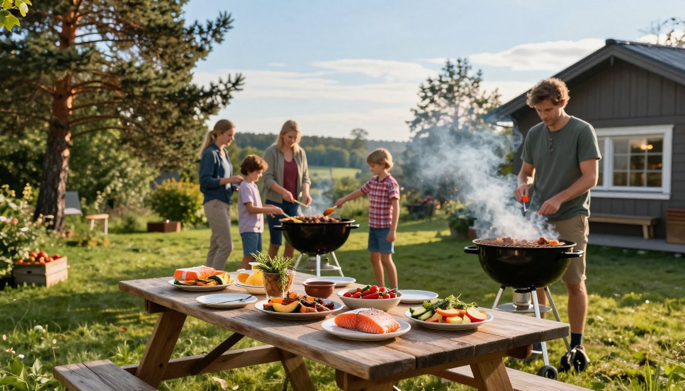 skandinavischer Grill