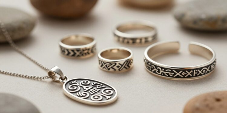 skandinavischer Silberschmuck
