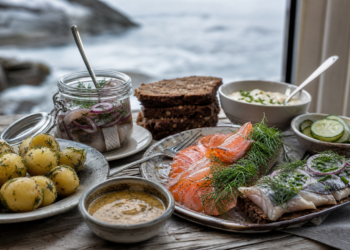 Skandinavische Fischspezialitäten: Sill, Lachs, Stockfisch und traditionelle Rezepte